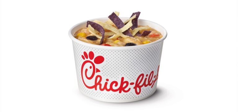 Chick Fil a Soups Menu With Prices